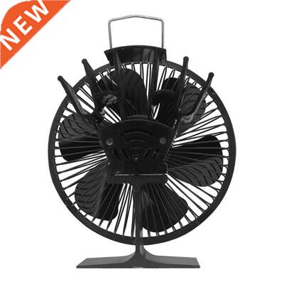 6-Blade Auto-sensing Fireplace Fan Newly Designed Heat Power