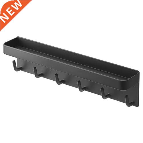 Key Holder, Key Holder Modern With Shelf And 6 Hooks,