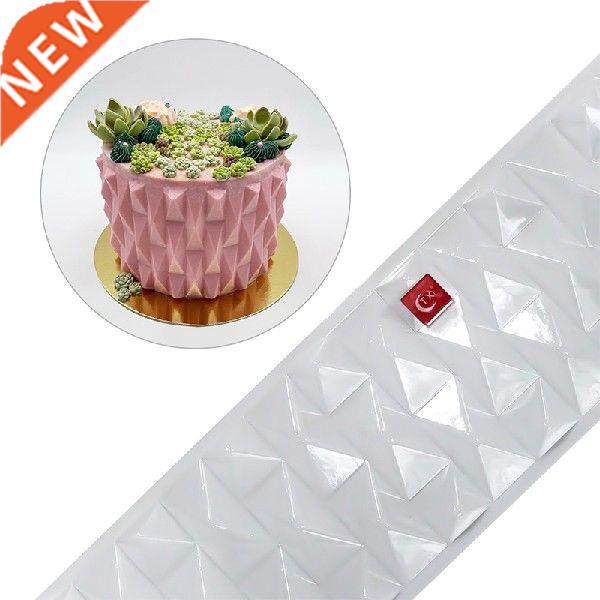 Tringle Pattern Cake Stencil Lace Home Cake Boder Chocolate