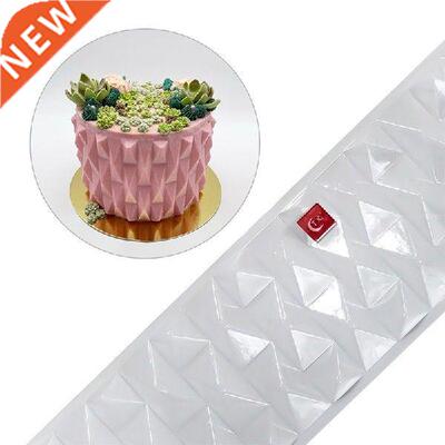 Tringle Pattern Cake Stencil Lace Home Cake Boder Chocolate