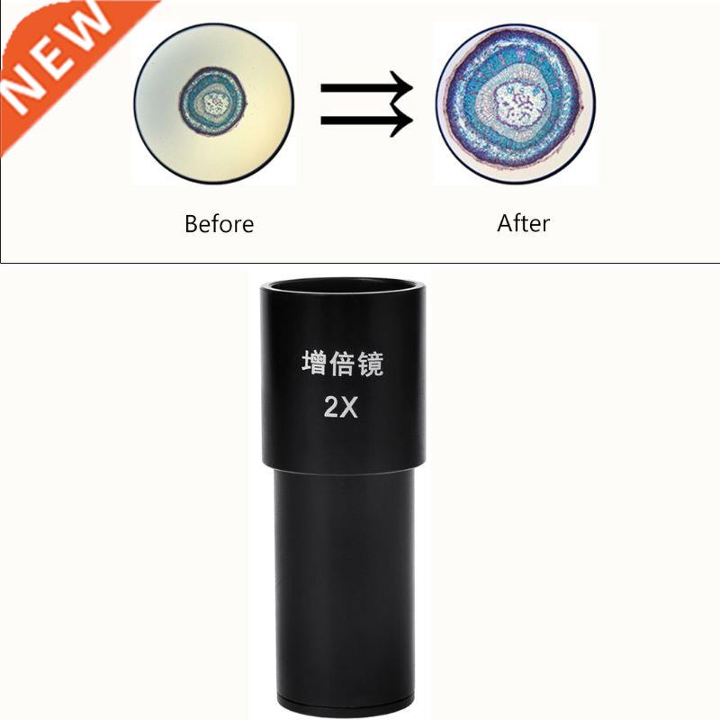 100% Brand High Quality 2X Bio-microscope Barlow Lens Mount