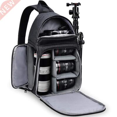DSLR Camera Bag Shoulder Sling Cross Case for Nikon Z50 Z7