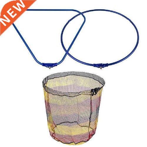 Fishing Landing Net Circle Foldable Aluminum Alloy Ring