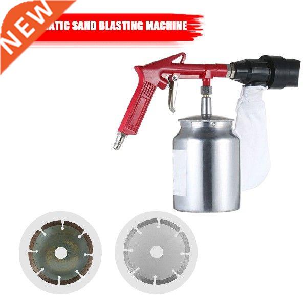 Handheld Pneumatic Sandblaster Tool with Nozzles