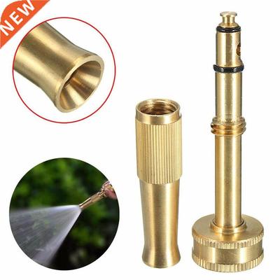 Durable Water Hose Adjustable Spray Gun Gden Brass