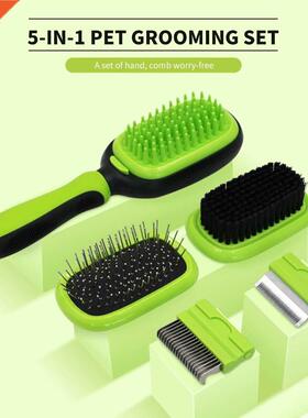 Peigne de toilettage pour chiens | Ensemble de brosses multi