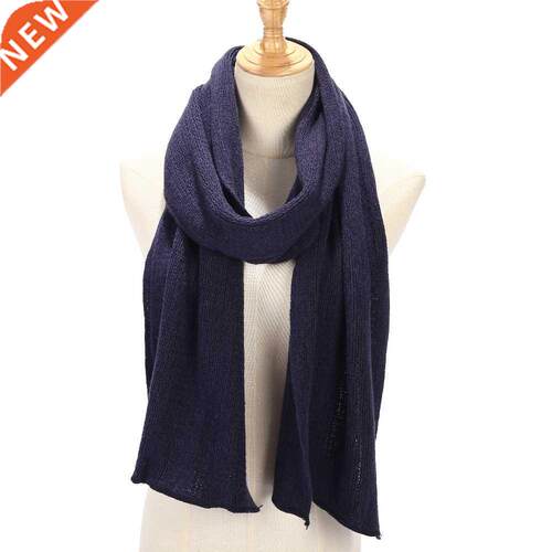 Hot Sale Knit Scarf Spring Autumn Unisex Scarf Thick Warm Me