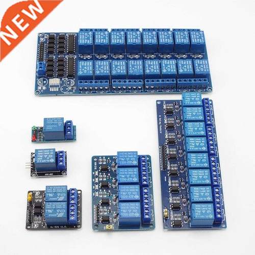 Relay odule DC 5V 12V With Optocoupler Relay Output 1 2 4 8