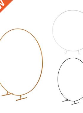 1M .28FT Wedding Stand Circle Arch Flower Rack Backdrop Met