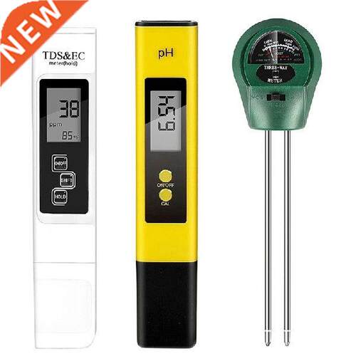 PH Meter, TDS PPM Meter, Soild PH Tester,  In 1 For Home