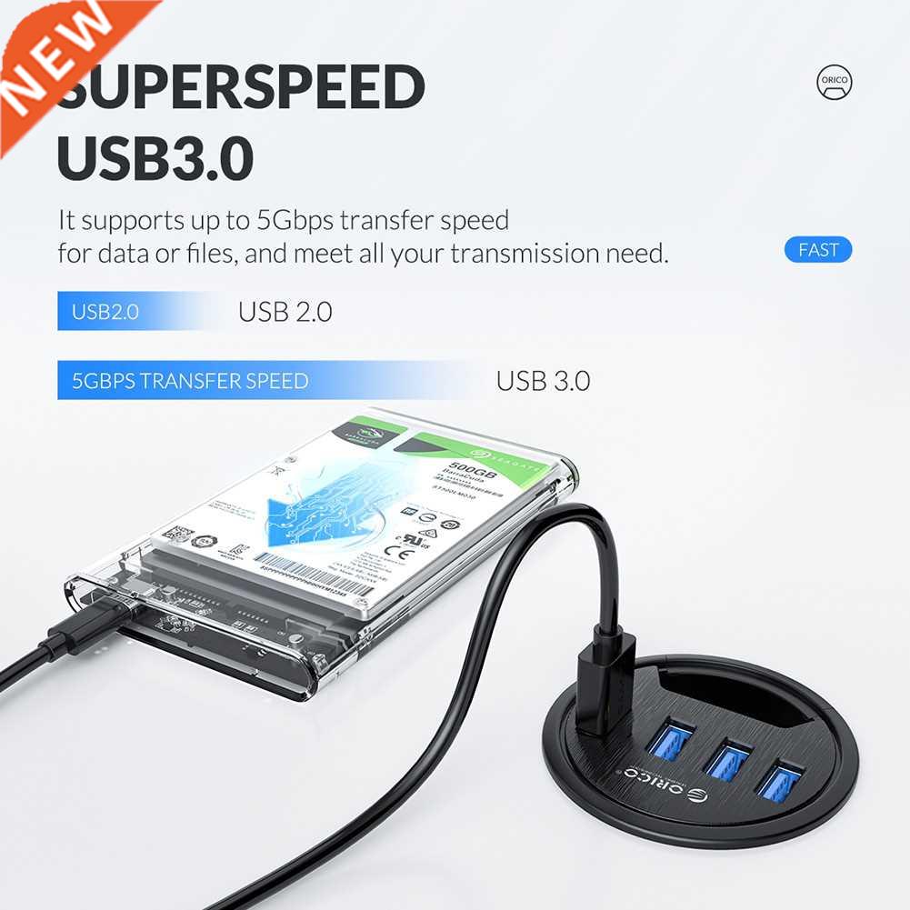 ORICO DESK-4U 5Gbps High Speed USB HUB Splitter Multi USB 3.