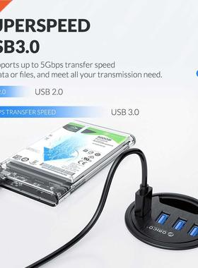ORICO DESK-4U 5Gbps High Speed USB HUB Splitter Multi USB 3.