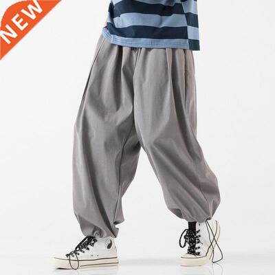 2022 Sreetwear Harem Pants Men's Baggy Jogging Sweatpants Ov