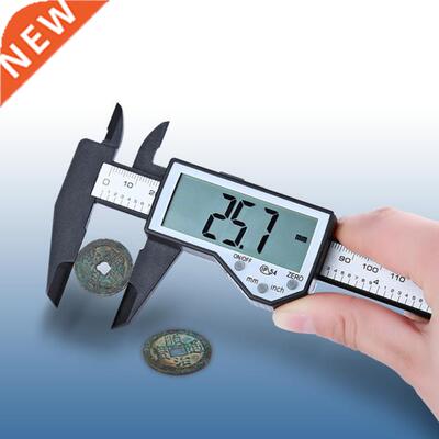 Digital Vernier Calipers Measure 150mm Electronic Carbon Fib
