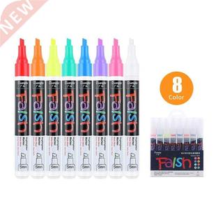 12 PCS Set Liquid Chalk Marker Pens Erasable Multi Colored H