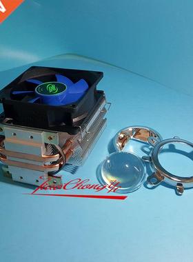 50-100W high power LED rator tube CPU fan + lens reflecto