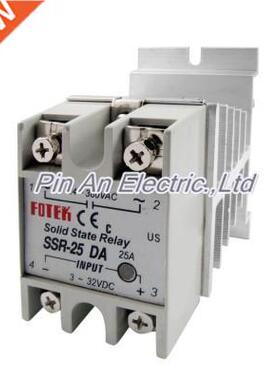 Solid State Relay SSR-25DA 25A DC-AC 3-32VDC/24-380 wbr/ VAC