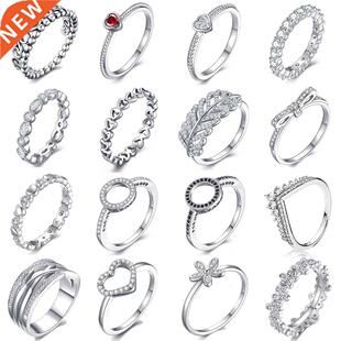 40 Styles Zirconia Ring Fashion Wedding Jewelry for woman he