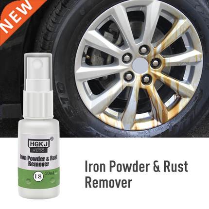 2pc Car Wheel Rust Remover Cleaner Agent Iron Derusting Spra