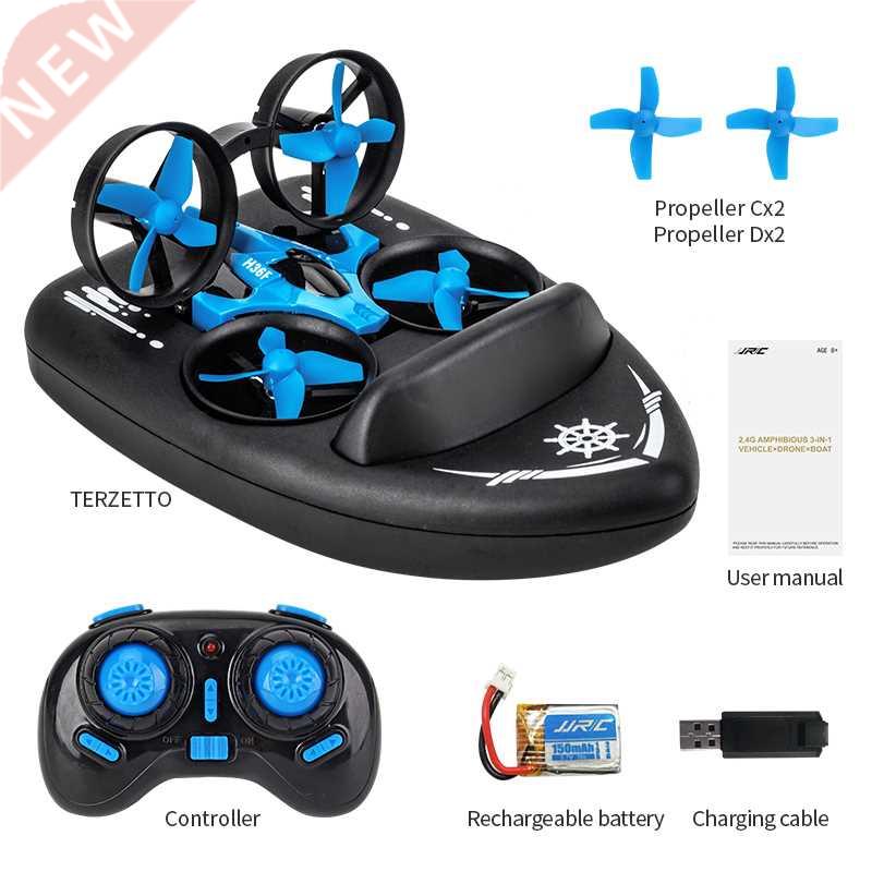 Roclub -in-1 RC Quadcopter Drone Mini Helicopter Water-Grou