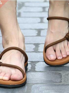 Dropshiping Men Sandalias Hombre Gladiator Sandals for Male