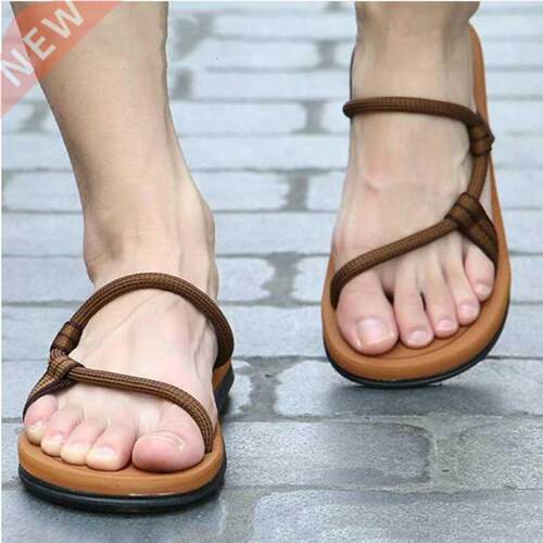 Dropshiping Men Sandalias Hombre Gladiator Sandals for Male