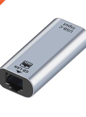 USB Type C Ethernet Adapter Network Card USB C to RJ45 Ether