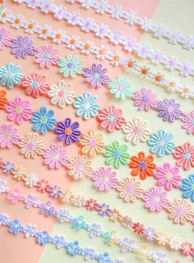 Korean ndy Choker Necklace For Women Boho Daisy Flower Fabri