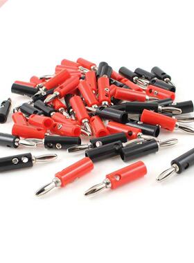 Speaker Cable Connector Screw Type Banana Jack Plug 30pcs