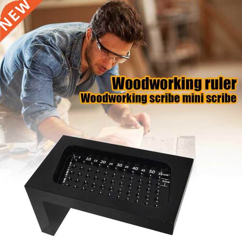T-type Hole Positioning Ruler Scrier Strong Toughness Woode
