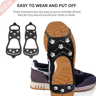Ice Grips Cleats Crampons Winter Climbing Ice Shoe Crampons