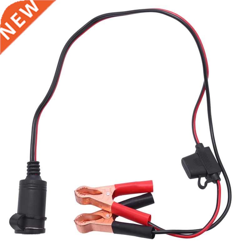 2FT 12V 24V Car Cigarette Lighter Socket Female Adapter 10A