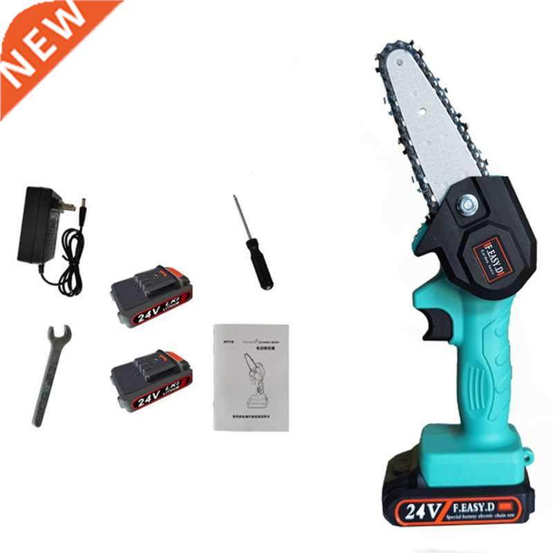 Handheld Electric Protable Cordless Chainsaw , Adjustable Cu