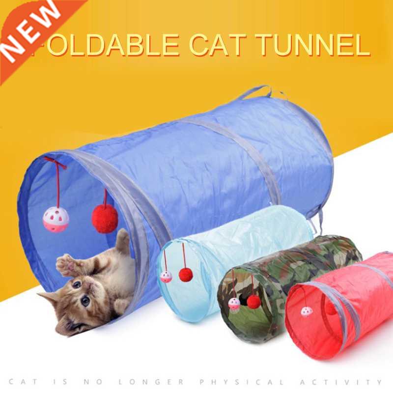 1 Pcs Funny Pet Cat Tunnel Play Cat Toys Tubes Balls