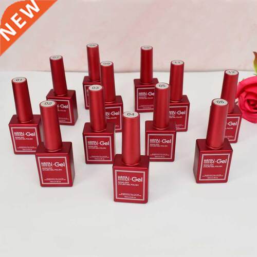 Nail Pish Glue Red Gel Pish Set Manicure For Nail Semi
