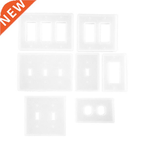 New 7 Styles USB Socket Panel Light Switch Cover Silicone