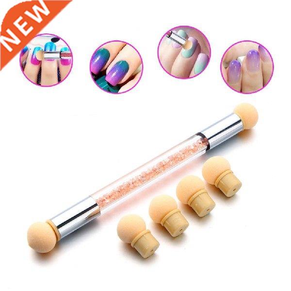 Dual-ended UV Gel Painting Nail Gradient rush Art Sponge