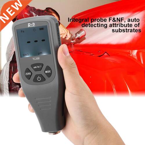 TC200 Car Paint Thickness Meter Protable Digital Coating Thi