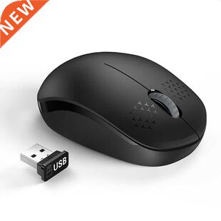 SeenDa Noseless 2.4GHz Wreless Mouse for Laptop Portable M