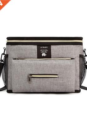 Waterproof Diaper Bag Large Capacity Mommy Travel Bag Multif