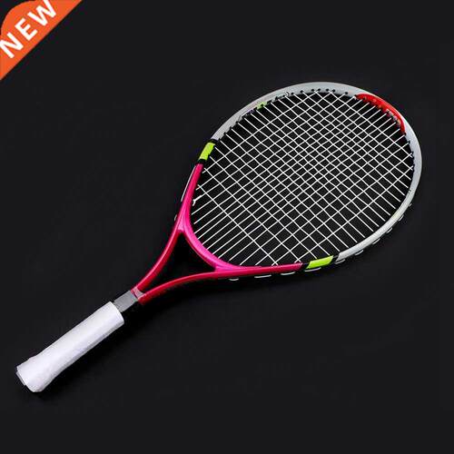 Durable Single Tennis Racket Children	s Training and