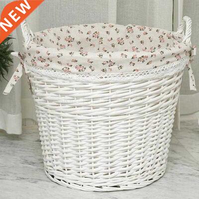 Dirty hamper storage basket rattan dirty clothes storage