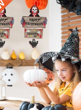 Halloween Atmosphere Halloween Wooden Decorations Halloween