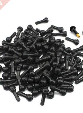10/20/50/100PCS TR41 Snap-In Black Rubber Tire Valve Stems