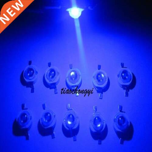 100pcs 3W 3Watt Royal blue 440-445nm 700mA 3.2-3.6V LED High