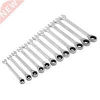 12Pc The Key Ratchet Spanners Combination Wrenches Set Of