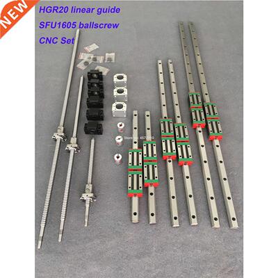 HGR20 set Square Linear guide + SFU1605 / 1610 ballscrew +