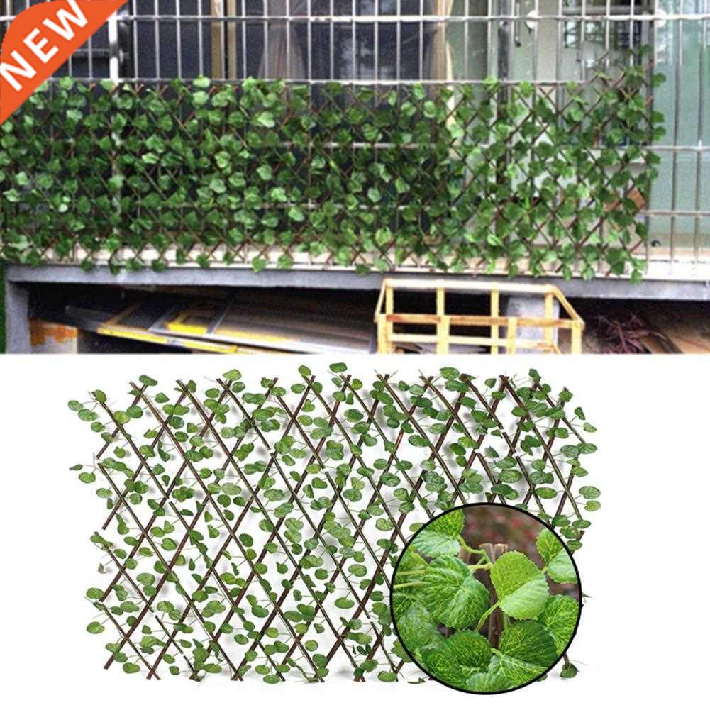 Artificial Rattan Garden Plant Fence Green Rattan Privacy