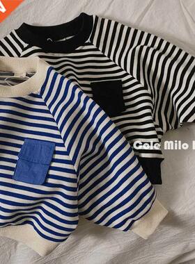 Children's at sleeve sweater Korean spring autumn ay kids