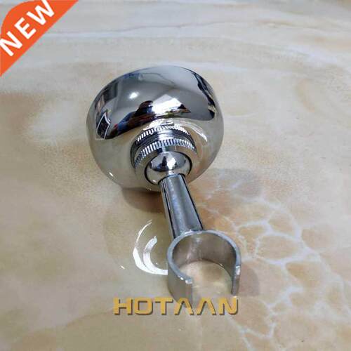 Solid Zinc Alloy Made Chrome Wall Mounted Hand Shower Holde